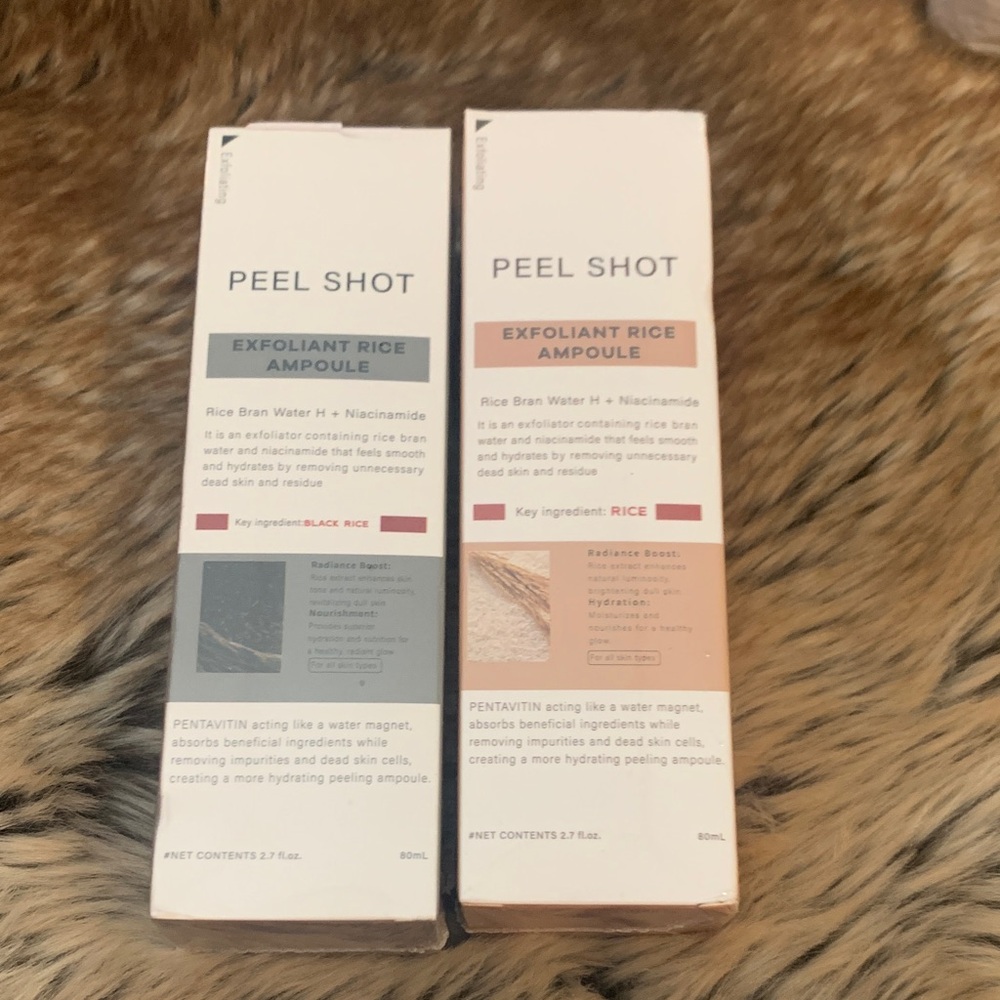 Exfoliant Rice Ampoule Set -
